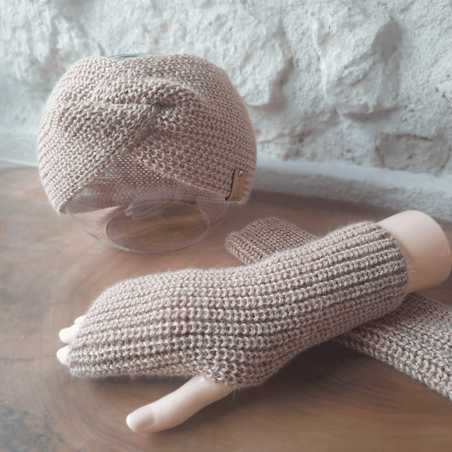 Mitaines rosé - collection immuable