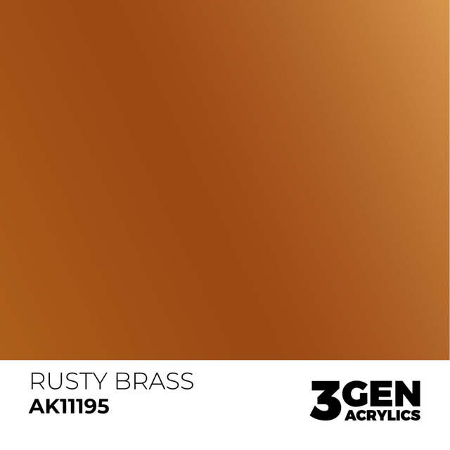 3rd Gen. Acrylics 195 Rusty Brass