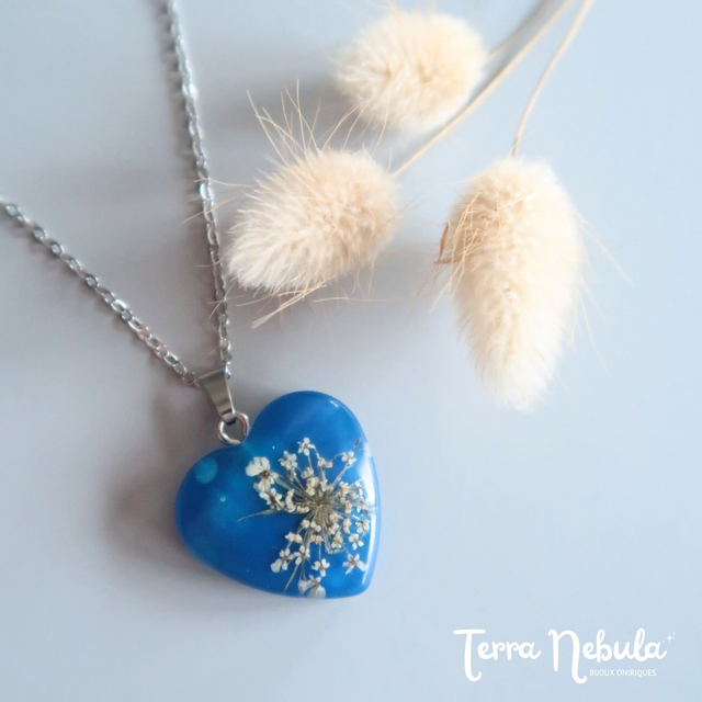 Collier Coeur Délicatesse | CO44 | Ombelles