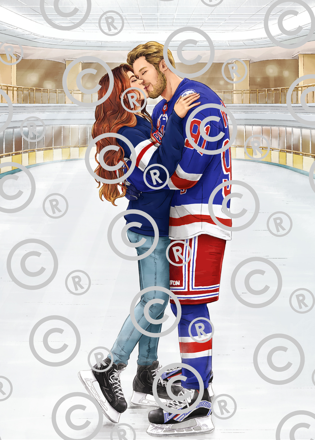 Illustration : Paige &amp; Soren (Breaking The Ice)