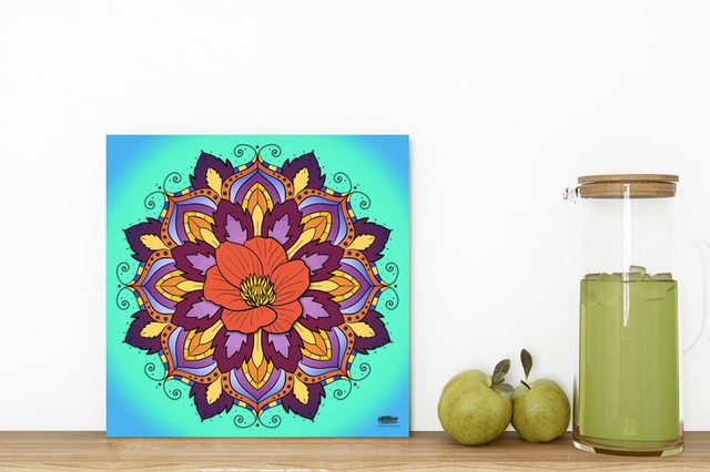 Harmonie Océane : Mandala Énergie Tranquille