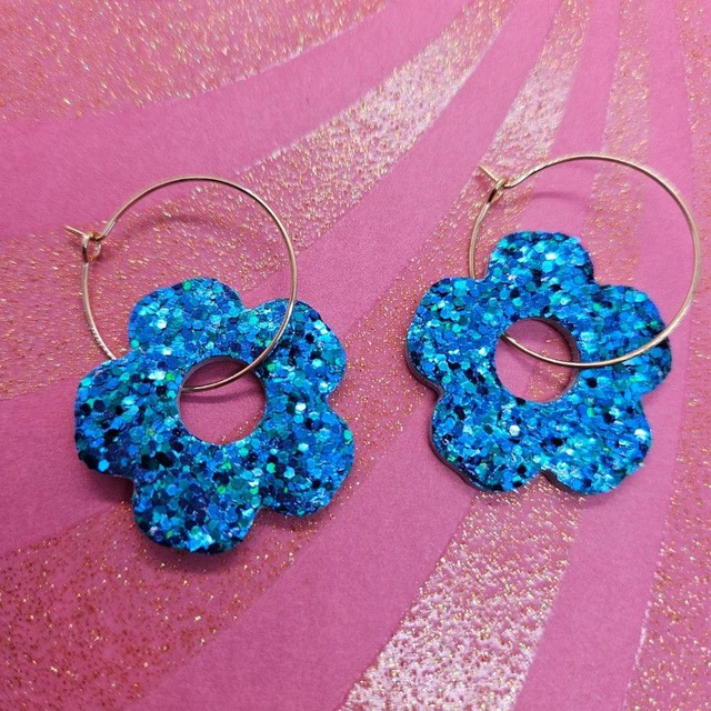 BO en cuir & paillettes "Louises" 