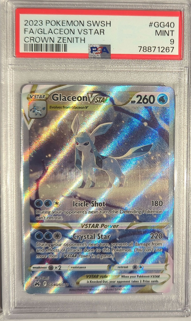 2023 Glaceon VStar #GG40 - PSA 9