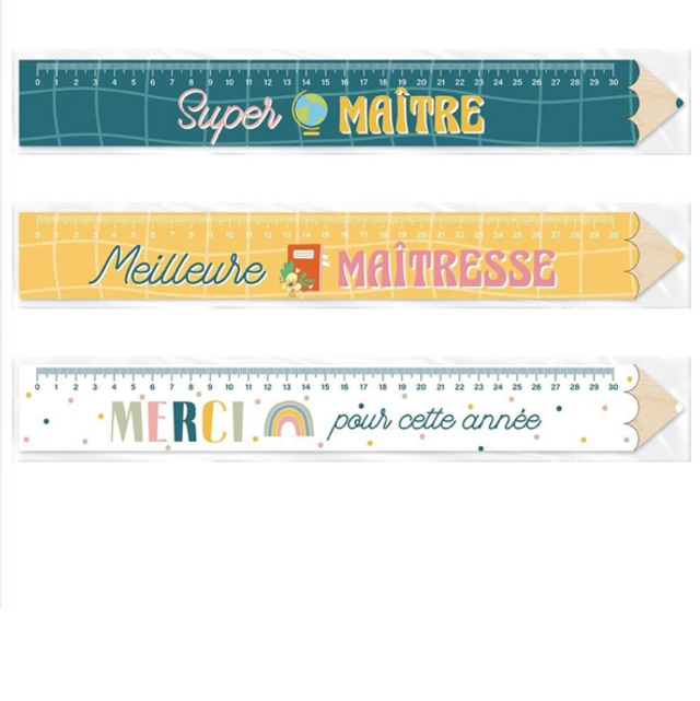 Règle bois maîtresse / maître