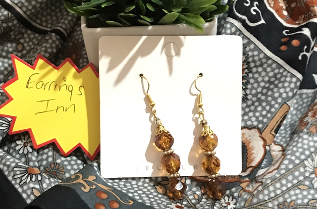 Brown  Dangling Earrings - BRDE39