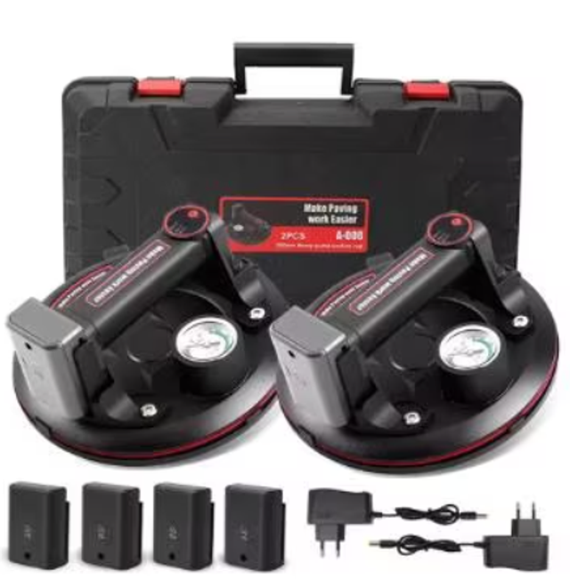 8 inch 200 kg elektrische vacuümzuignappen 2 stuks