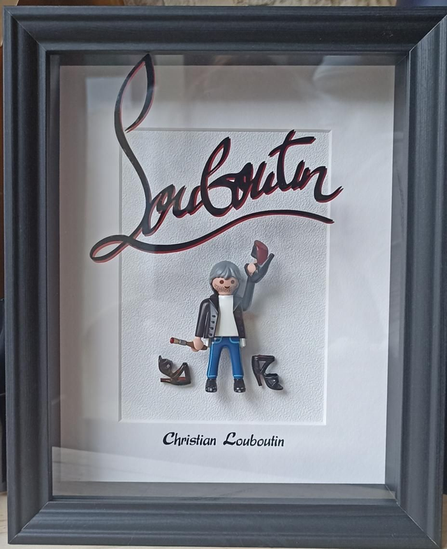 Cadre hommage  Christan L edition limité