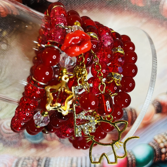 Red Empress – Luxe Armbandenset met Betekenis &amp; Stijl 