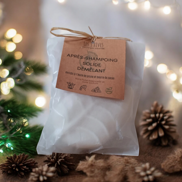 APRÈS-SHAMPOING DÉMÊLANT SOLIDE