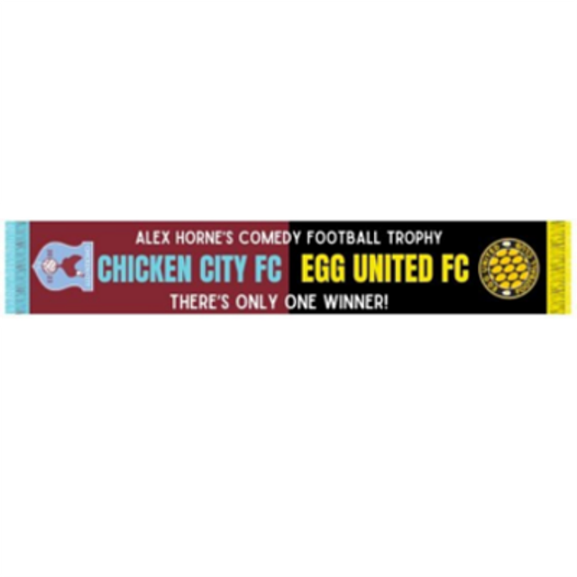Alex Horne Comedy Football Trophy Scarf