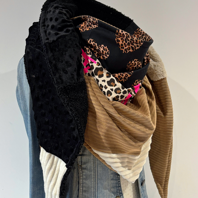 Maxi Chèche Double Patchwork 350