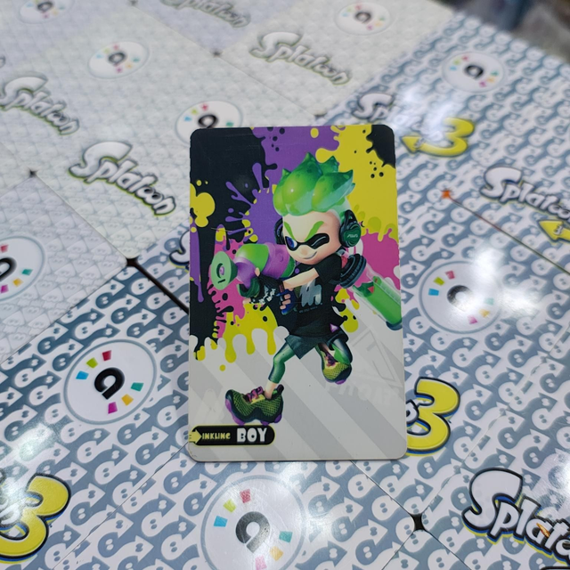 Tarjeta Amiibo Inkling Boy