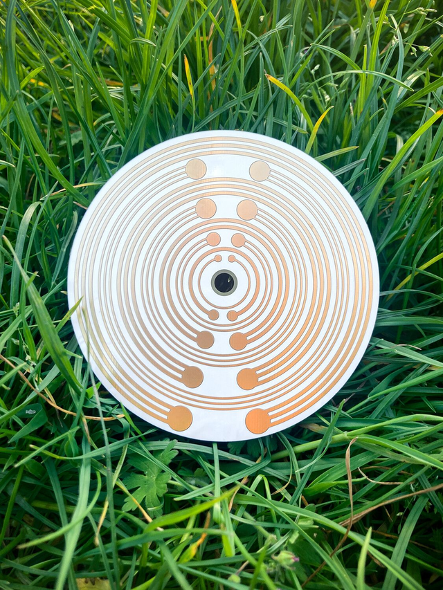 Disque Lakhovsky 94 mm - Avec trou central de 6 mm