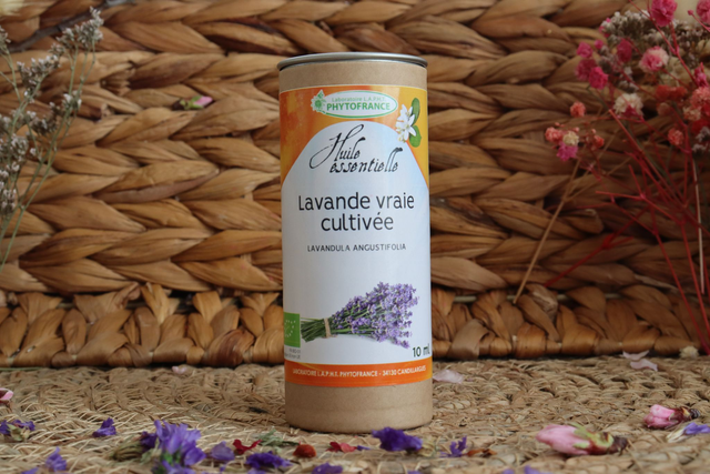 Huile Essentielle Lavande Vraie Cultivée BIO (Lavendula Angustifolia) 10ml