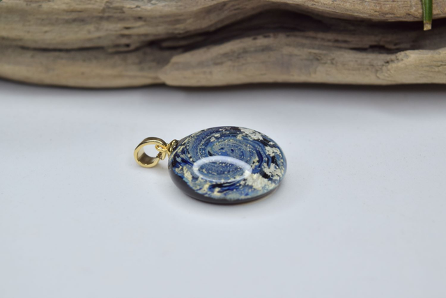 PENDENTIF GALAXIE MONTURE OR N°20