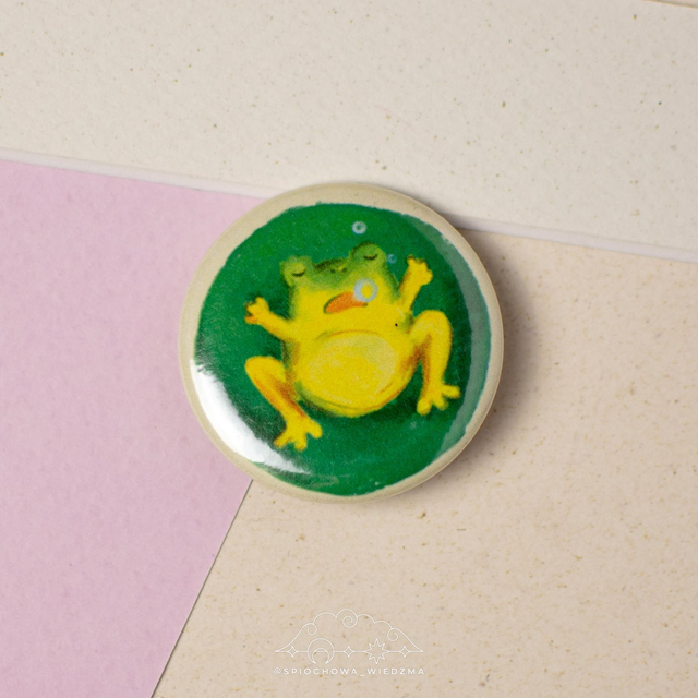 Żabka na liściu | ZWIERZĘTA