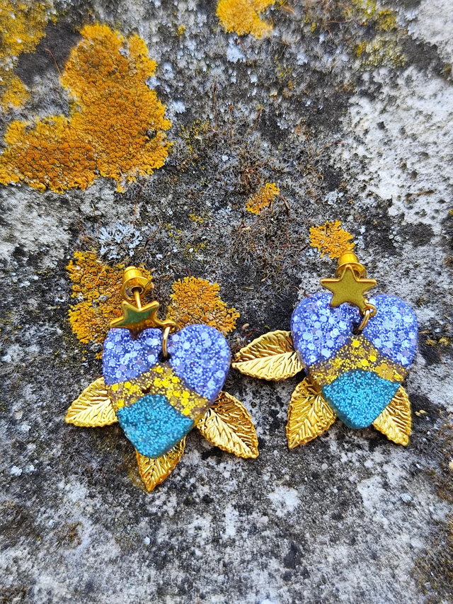 Boucles d'oreilles Cupidon taille S