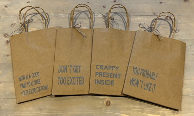 Just Rude! Gift Bags - Small