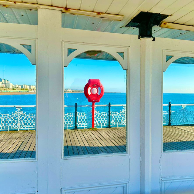 Brighton Beach Collection Greetings Card - Lifesaver