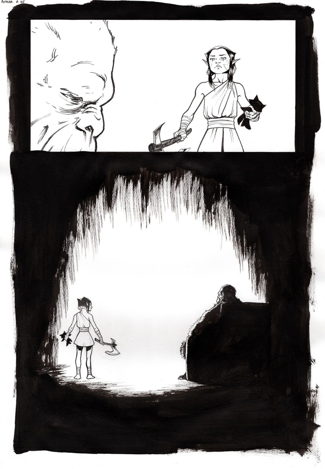 09/2025 - ThunderCats : Pumyra #1 Page 25 - ORIGINAL, A3 (11.7x16.5)