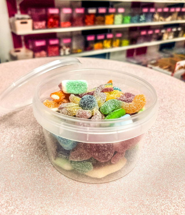 Box bonbons en vrac acidulés 200gr