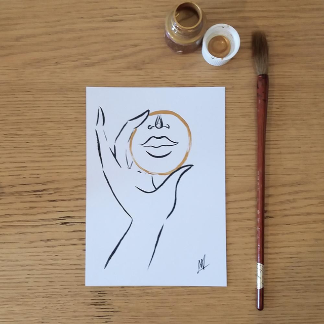 Impression - Miroir de poche