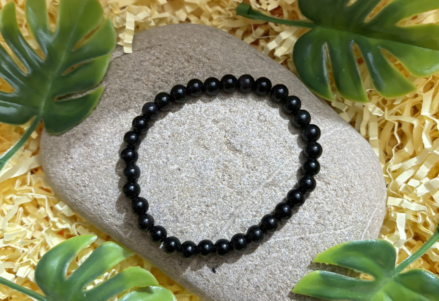 BRACELET OBSIDIENNE NOIR