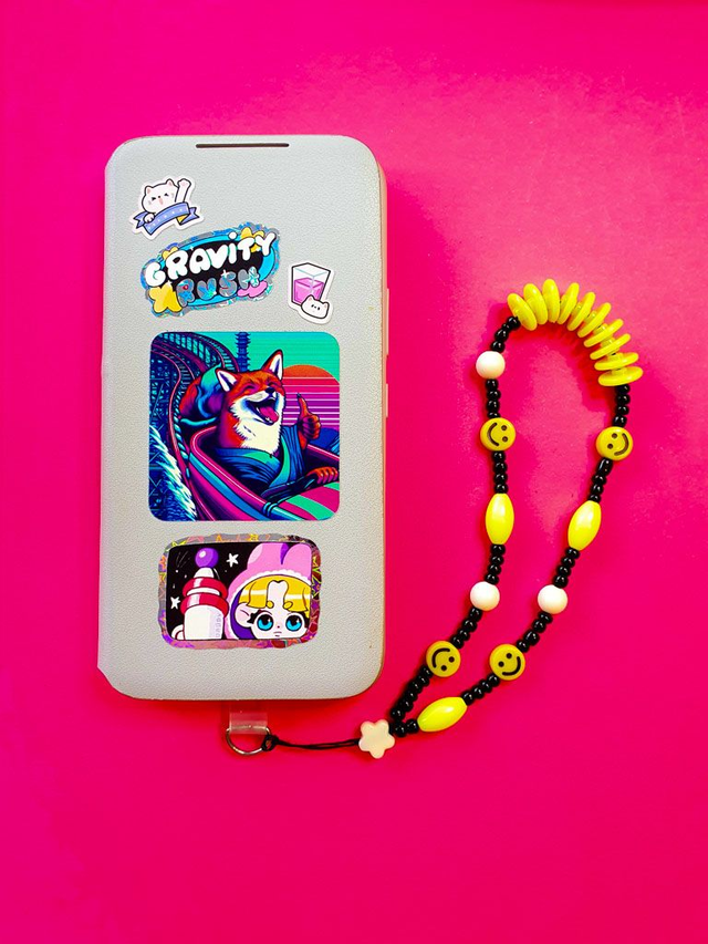 Cool Kids Accessorize! Phone/Camera strap, Bumble Mood