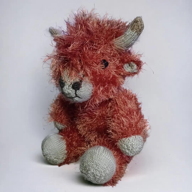 Child friendly Highland Cow toy