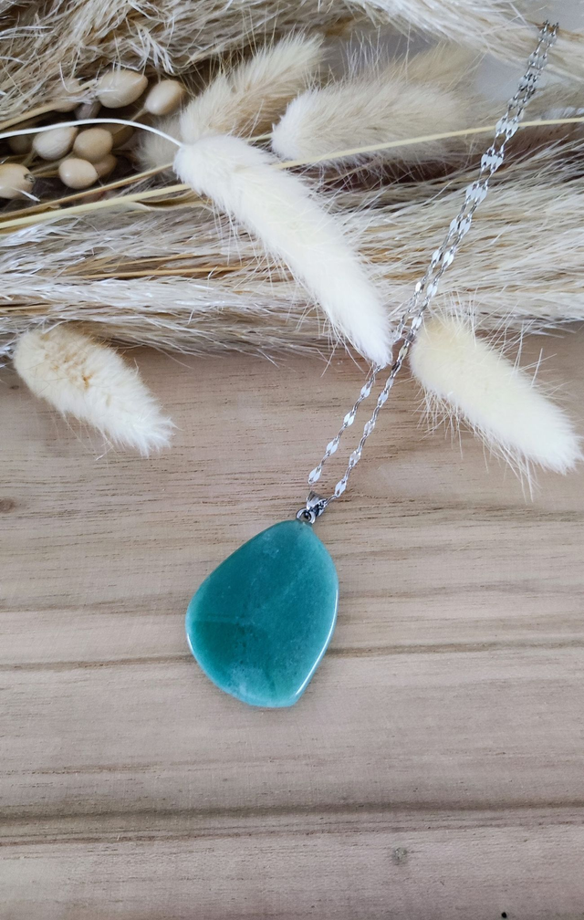 Pendentif "Isis" Aventurine verte