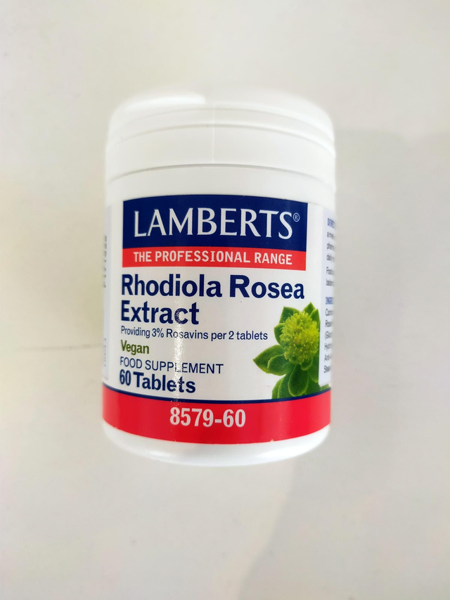 Rhodiola Rosea Extract 60 Tablets 8579-60