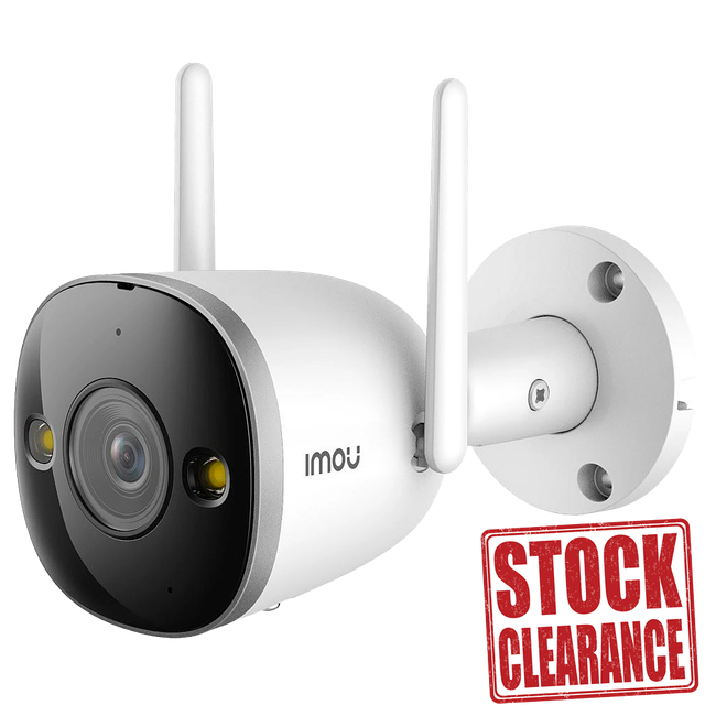 IMOU Bullet 2E Smart Security Camera, full HD 2MPix, 2.8mm, full colour at night, active deterrence
