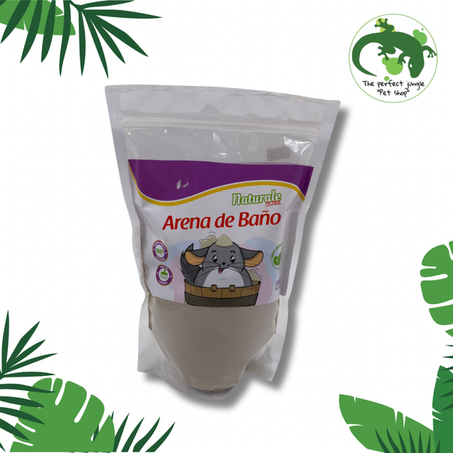 Arena de Baño para Chinchilla 