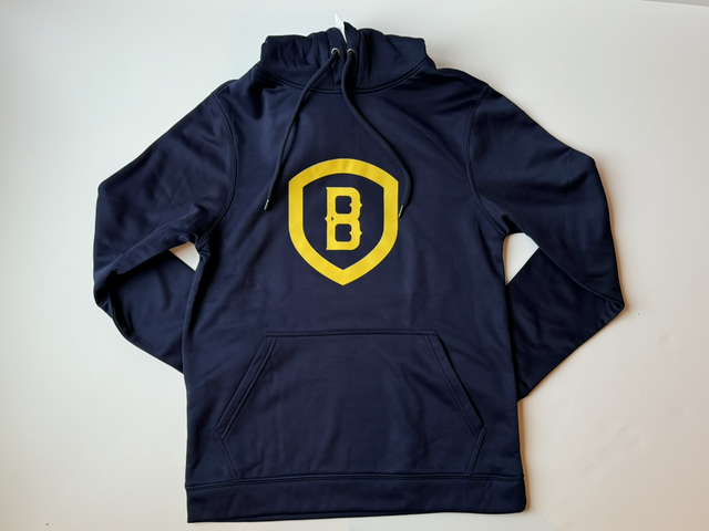 Hoodie met zeefdruk logo sport HOP
