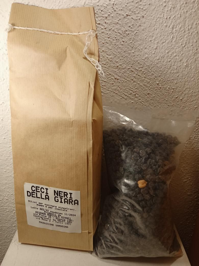 ceci neri della giara 500 gr