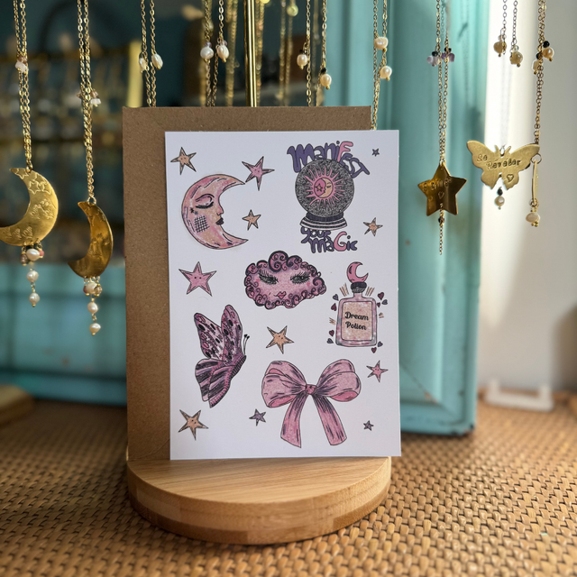 Illustration &quot;Mystic Bloom&quot;