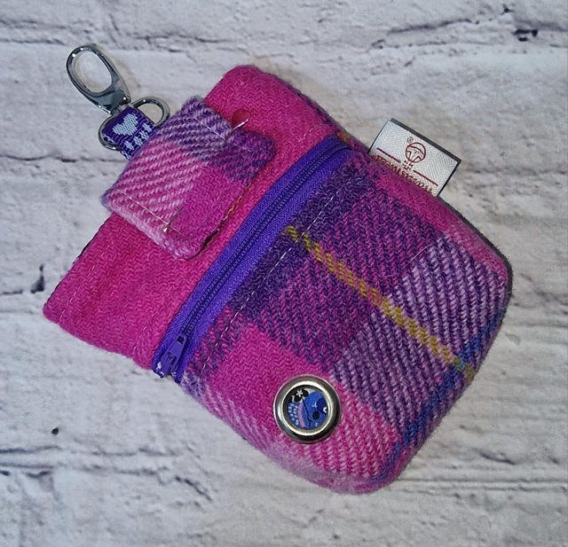 Harris Tweed Dog Walkers Pouches 