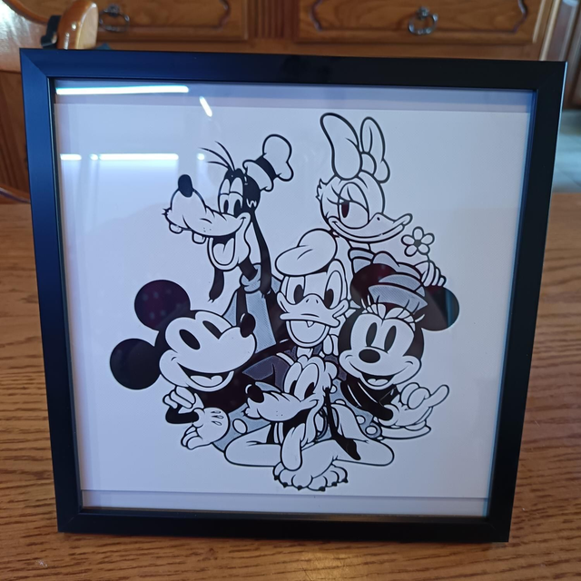 Cadre Mickey et ses amis 