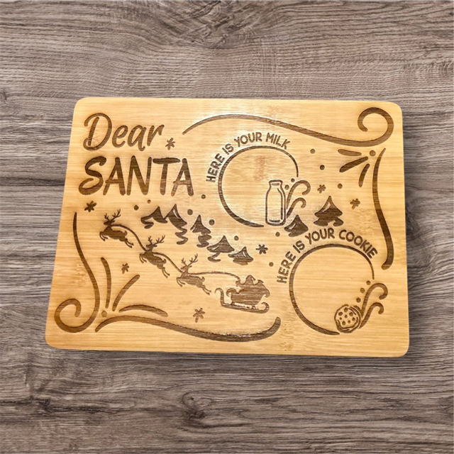 Christmas Eve Santa Treat Board – Personalised Holiday Tradition!