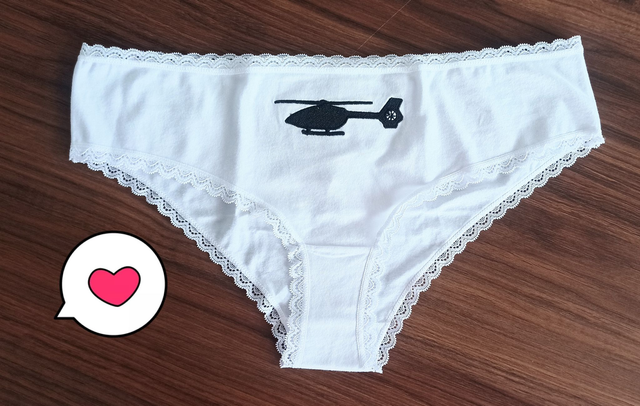 Culotte Brodée H145