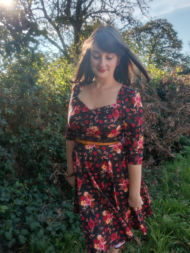 Robe imprimé Fleurie Margot