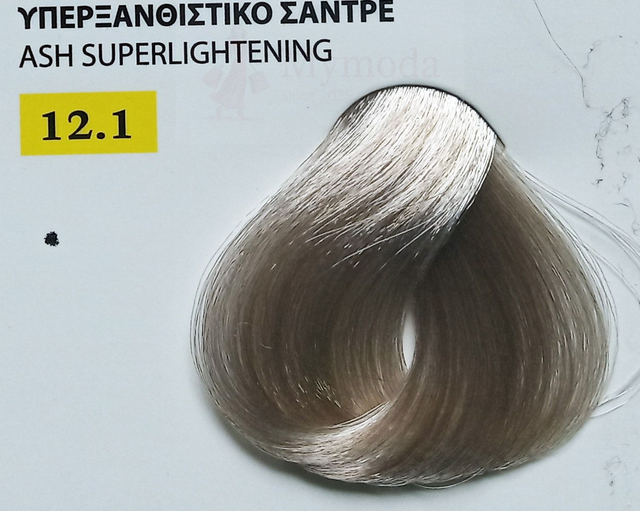 ΒΑΦΗ ΜΑΛΛΙΩΝ EXCLUSIVE ΣΕ ΕΠΑΓΓΕΛΜΑΤΙΚΗ ΣΥΣΚΕΥΑΣΙΑ 100ml Νο 12.1 ΥΠΕΡΞΑΝΘΙΣΤΙΚΟ ΣΑΝΤΡΕ