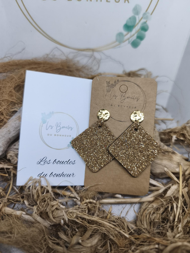 Boucles d&#039;oreilles Mini chouquette chou029