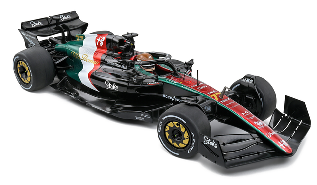Alfa Romeo F1 C43 Sauber V. Bottas GP Italien 2023 Solido 1:18 