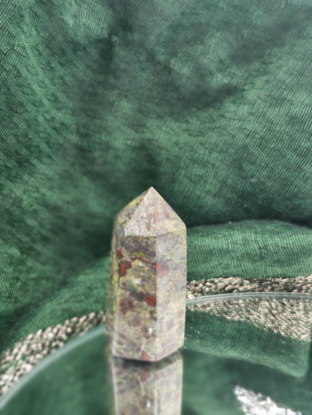 Dragonblood jasper point 