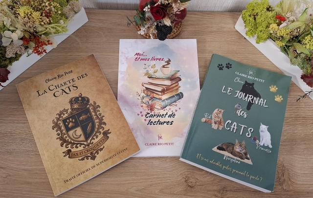 Spécial Amoureux des Chats - Le journal et La charte des Cats + carnet de lectures
