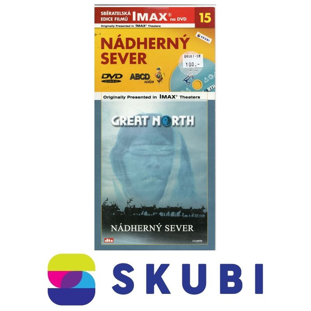 DVD Nádherný sever / Great North - edice filmů IMAX na DVD 15 - česky, anglicky