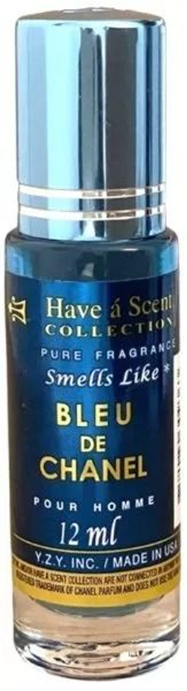 Heaven Scent: Roller - Inspired by Bleu de Chanel (m) 12ml