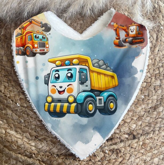 Bavoir Engins de chantier