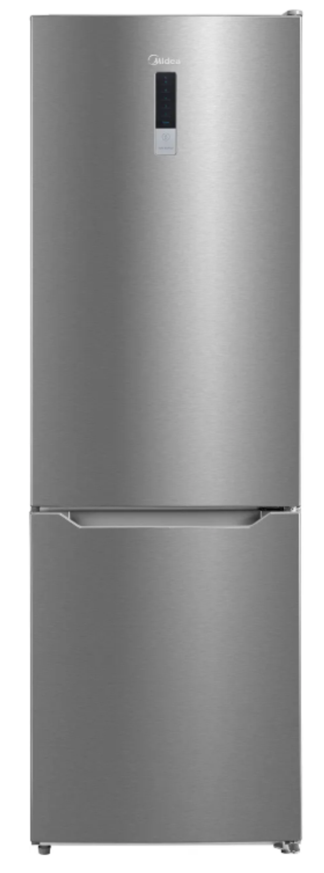 Midea MDRB424FGD02O 188cm 60/40 No Frost Fridge Freezer - Silver - D Rated